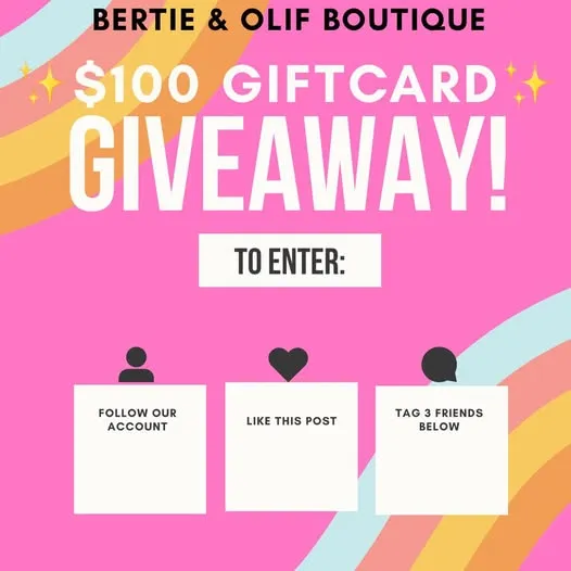 Bertie & Olif Giveaway