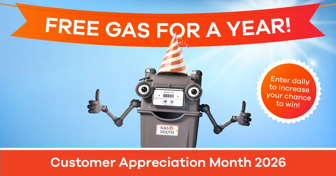 Gas South's Customer Appreciation Month Grand Prize Giveaway