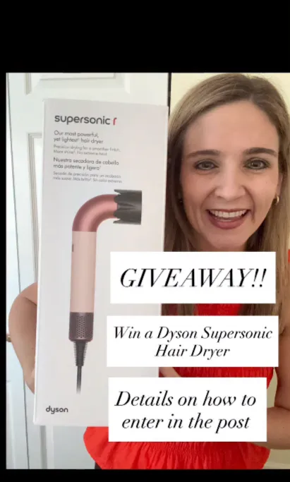 Win Dyson Supersonic R Hair Dryer Giveaway