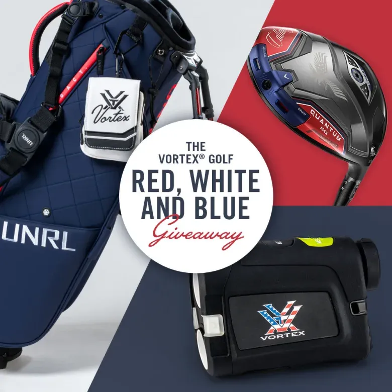 VORTEX® GOLF RED, WHITE AND BLUE GIVEAWAY