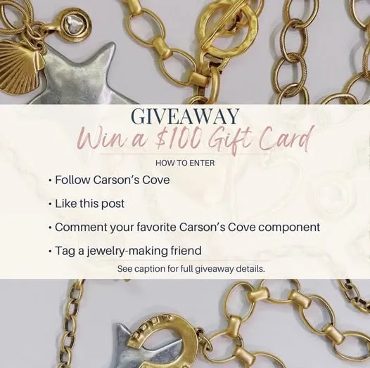 Carson's Cove Gift Card Giveaway