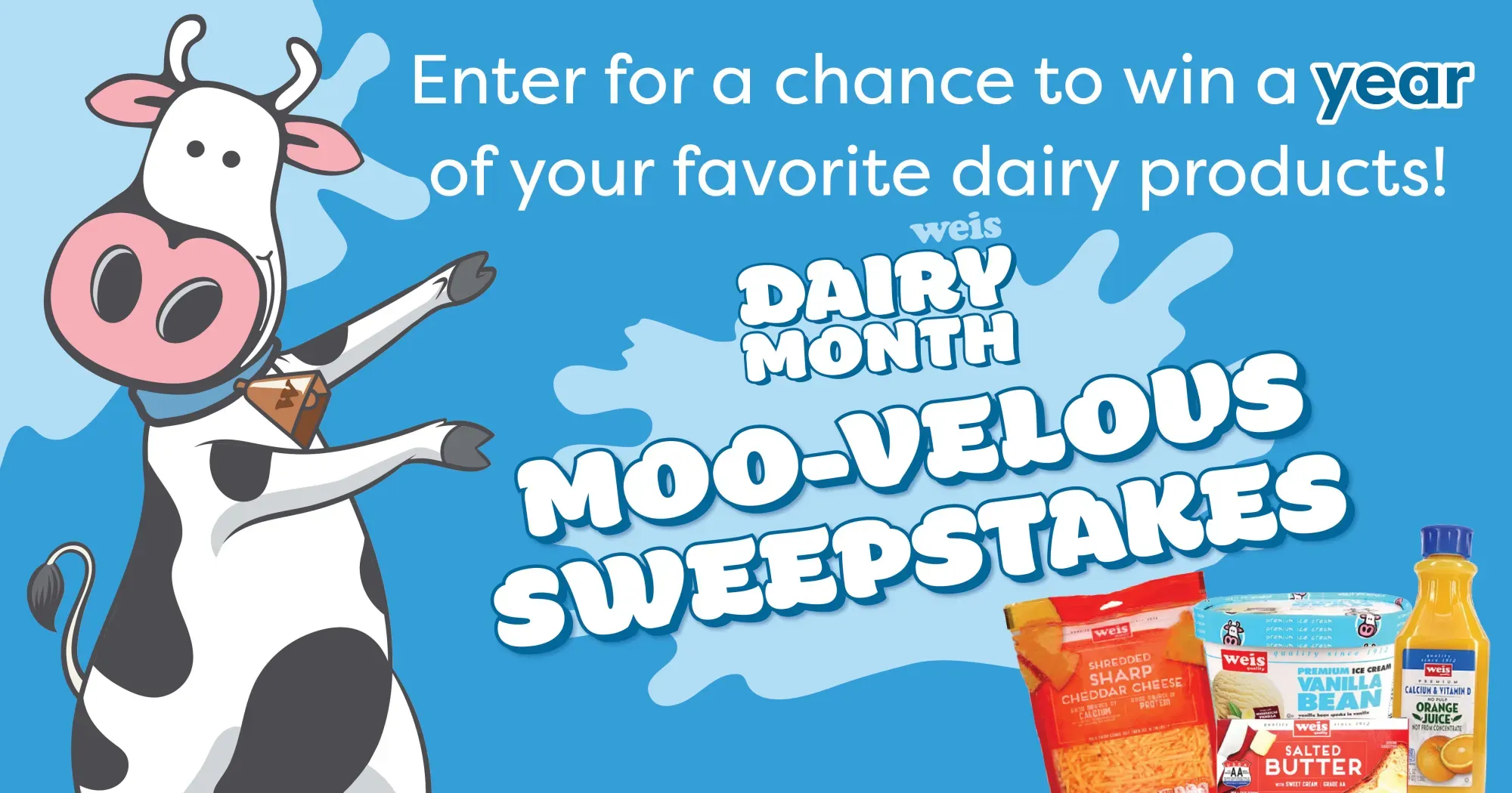 Dairy Month Weekly Giveaways