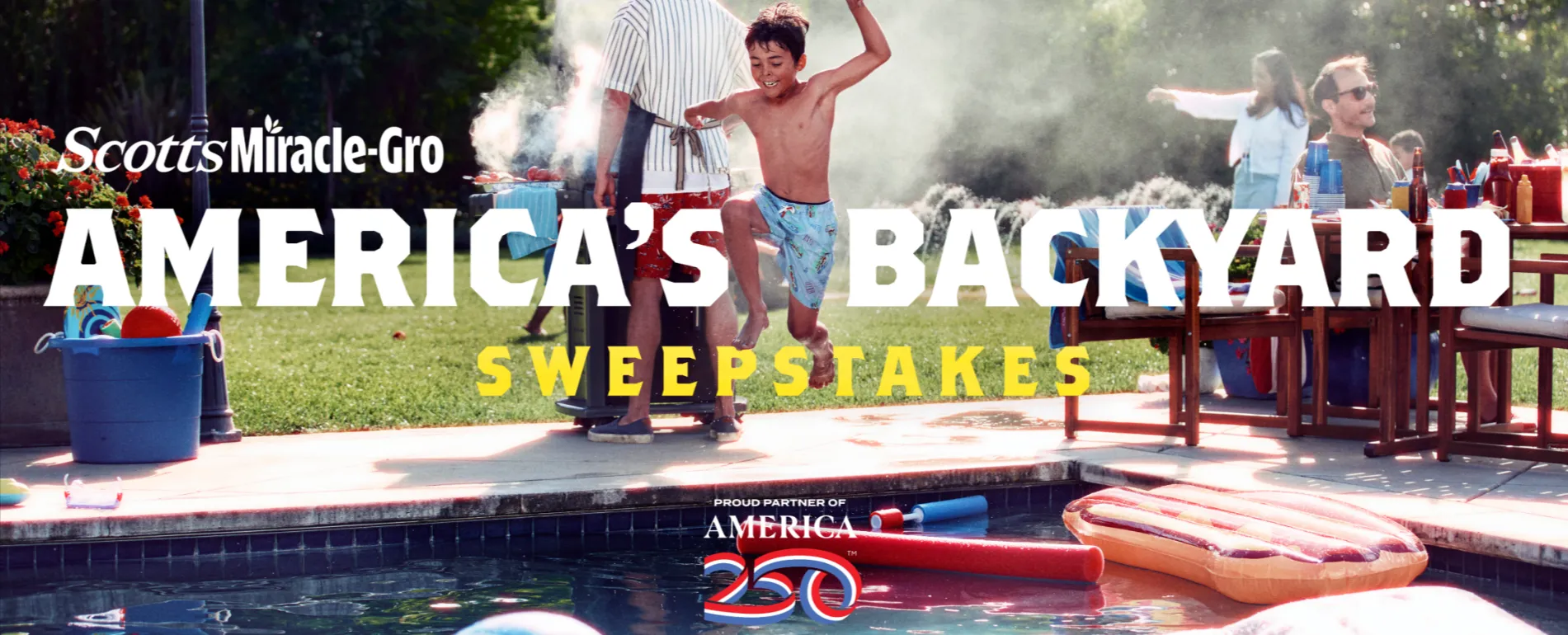 SCOTTSMIRACLE-GRO AMERICA’S BACKYARD INSTANT WIN AND SWEEPSTAKES