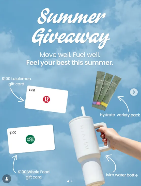 Summer Giveaway