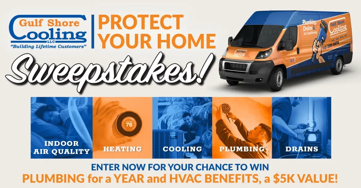 Gulf Shore Cooling Protect Your Home Sweepstakes