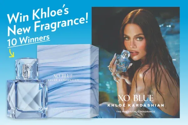 Win Khloé Kardashian's Brand-New Fragrance, XO Blue