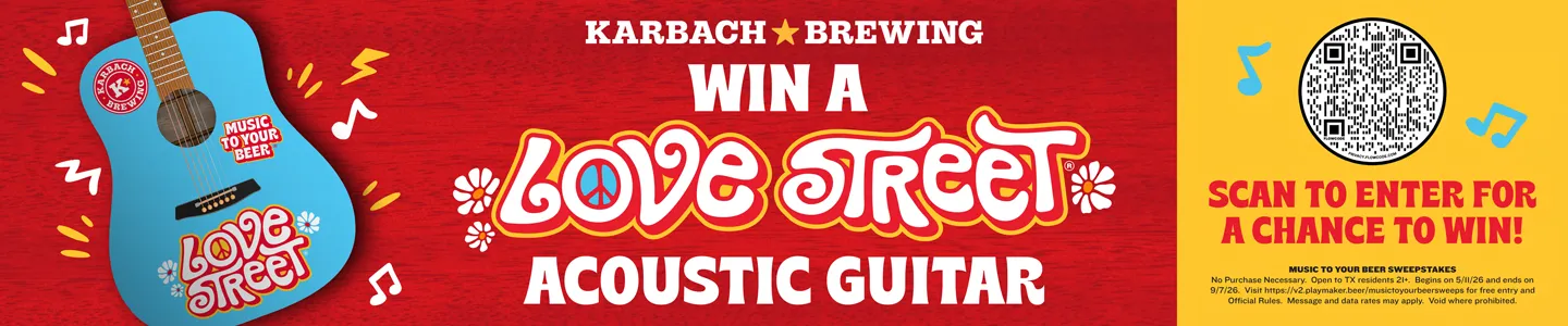 Music to Your Beer Guitar Sweepstakes