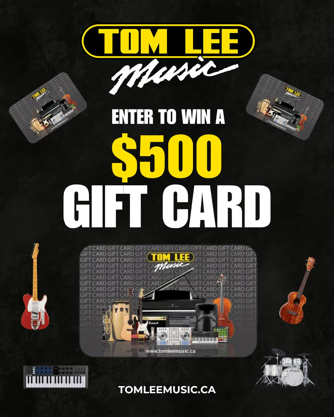 ENTER-TO-WIN A $500 GIFT CARD