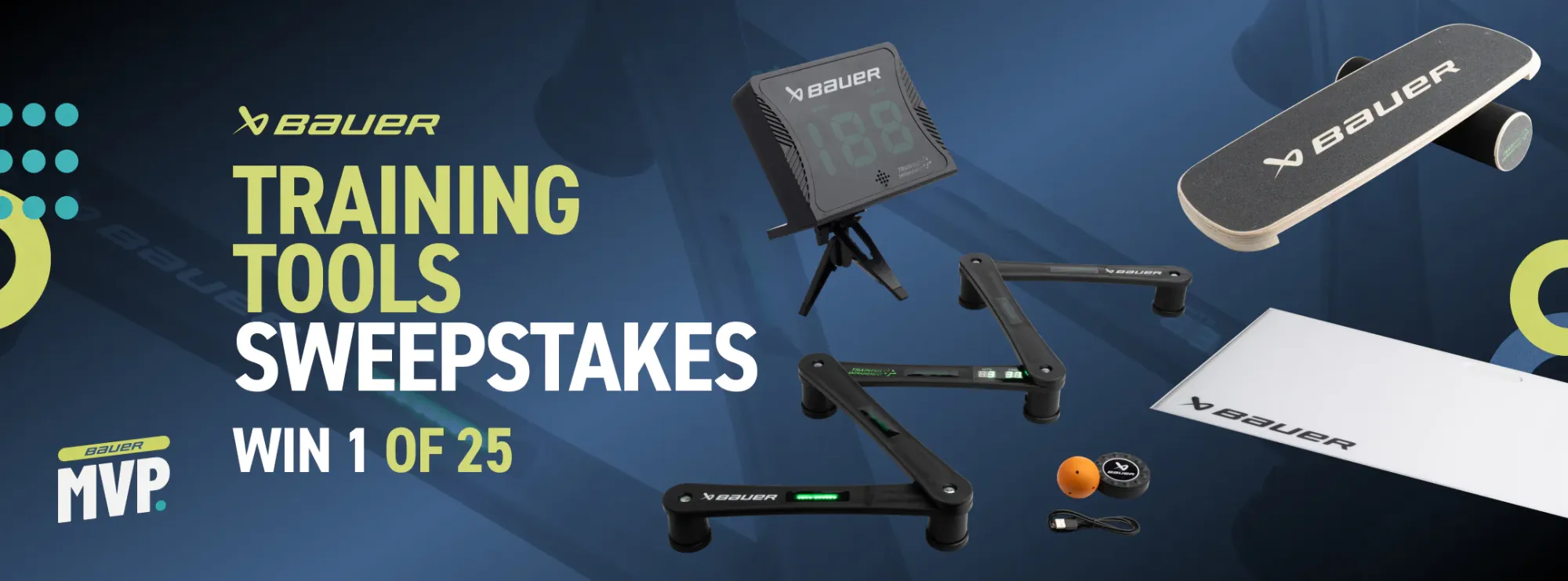 BAUER MVP TRAINING TOOLS SWEEPSTAKES