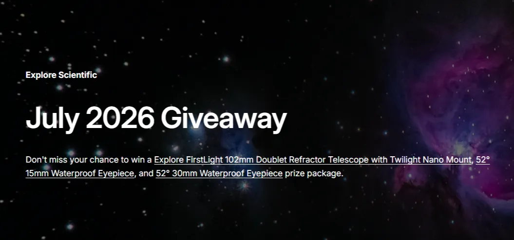 July 2026 Giveaway