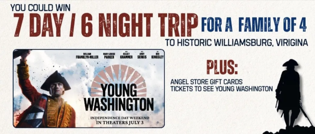 Young Washington Family Heritage Getaway Promotion