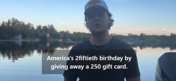 AMERICA'S 250TH GIVEAWAY