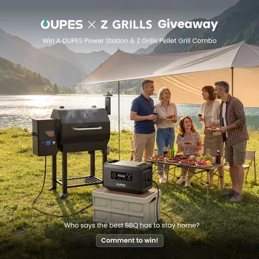 OFF‑GRID BBQ GIVEAWAY