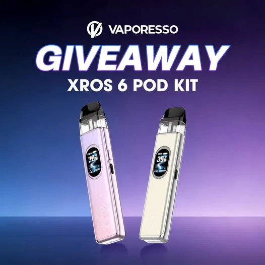 Vaporesso Xros 6 Pod Kit Giveaway