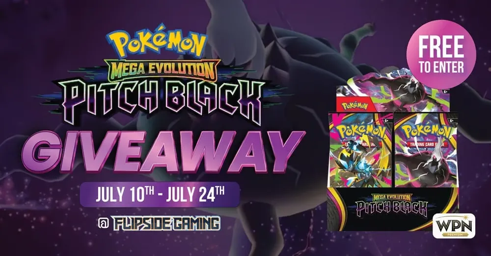 Pokemon: Pitch Black Free Booster Box Giveaway