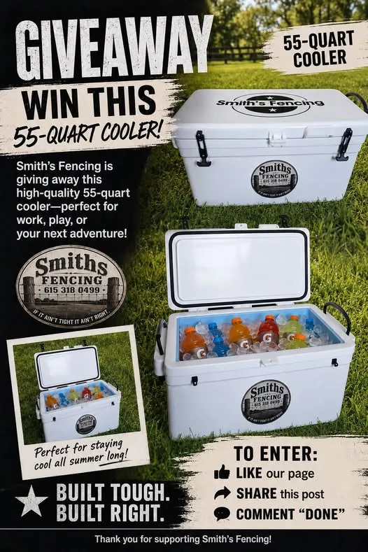A 55-quart Cooler Giveaway