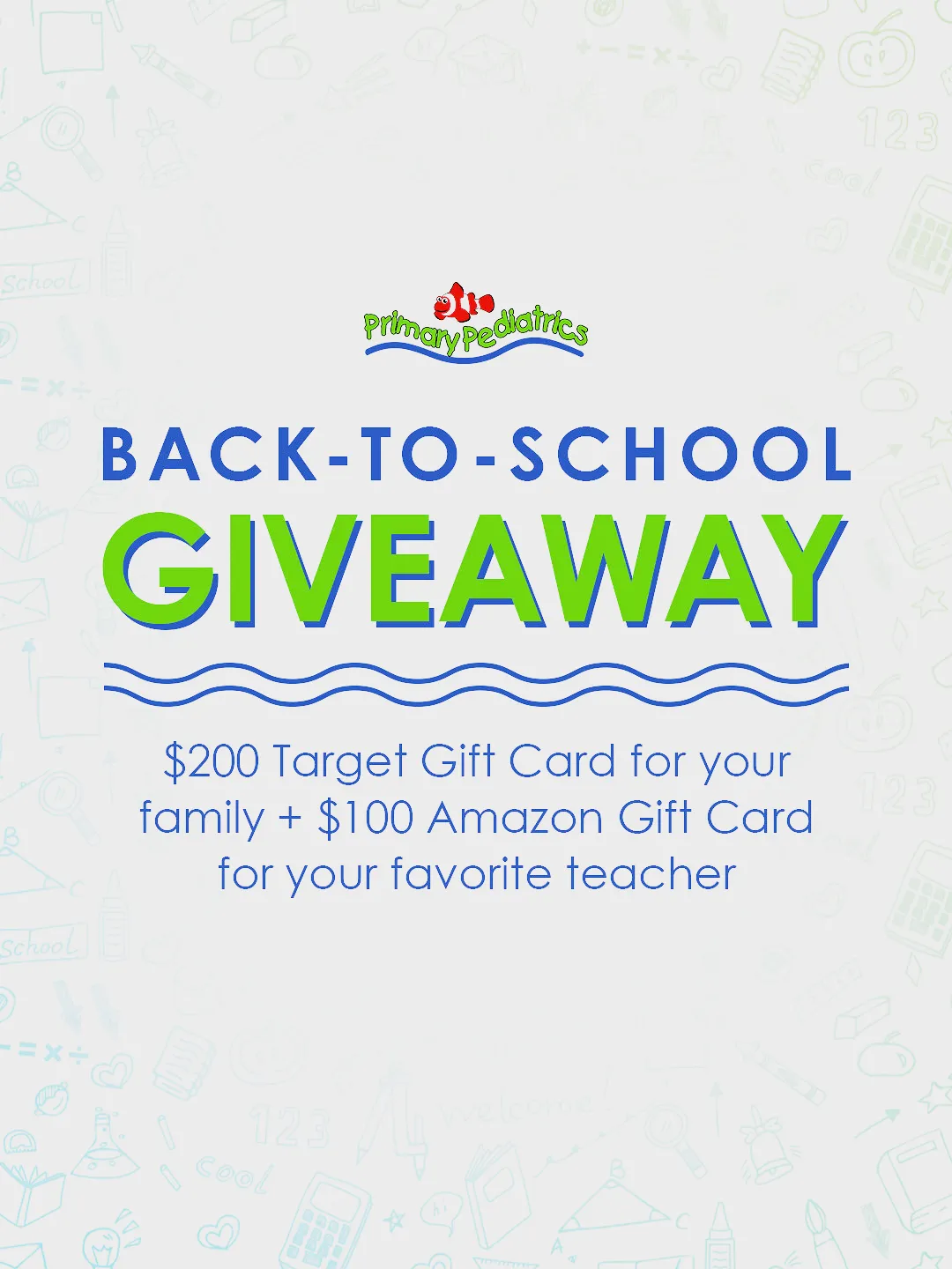 Back to School Giveaway