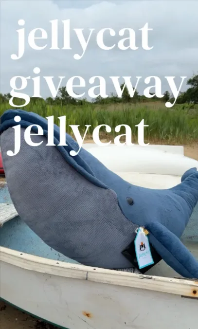 Uncharted x The Paper Store Gigantic Gilbert the Great Blue Whale Jellycat Giveaway
