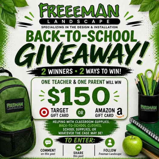 BACK-TO-SCHOOL GIVEAWAY!