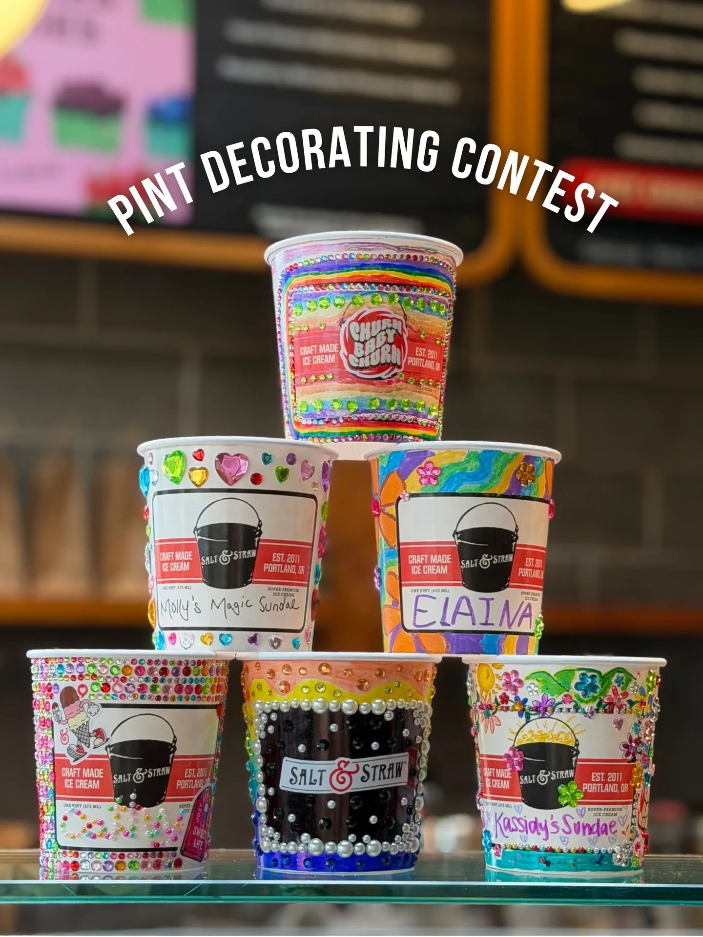 Salt and Straw Pint Sundae Decorating Contest