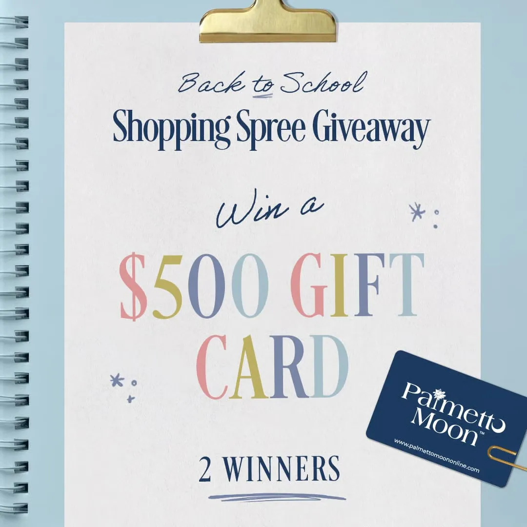 $500 Palmetto Moon Gift Card Giveaway