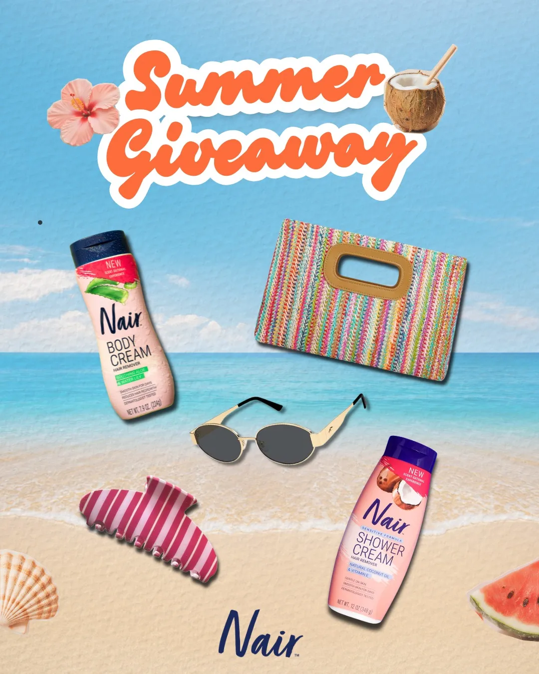 NAIR JULY SUMMER GIVEAWAY