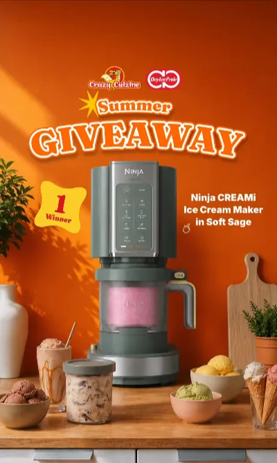 Ninja Creami 7-in-1 Ice Cream Maker Giveaway