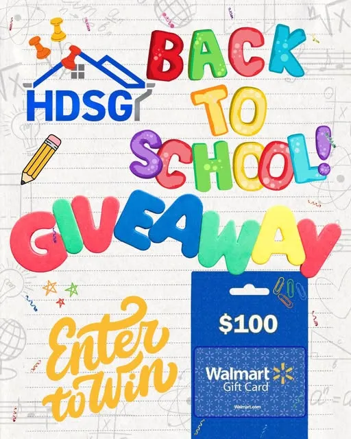 BACK TO SCHOOL GIVEAWAY!