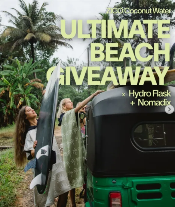 The Zico Ultimate Beach Giveaway