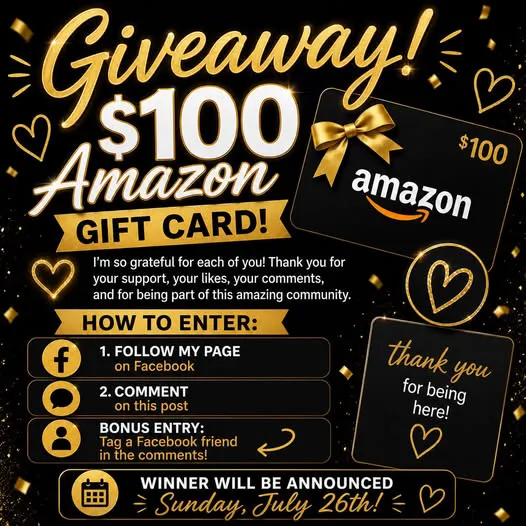 Amazon Gift Card Giveaway