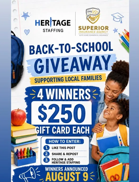 BACK-TO-SCHOOL GIVEAWAY