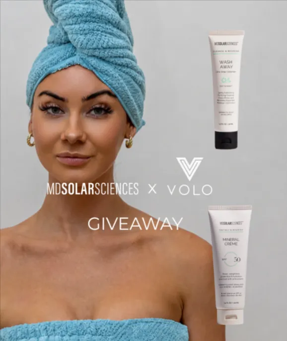 MDSolarSciences x VOLO Beauty! Giveaway