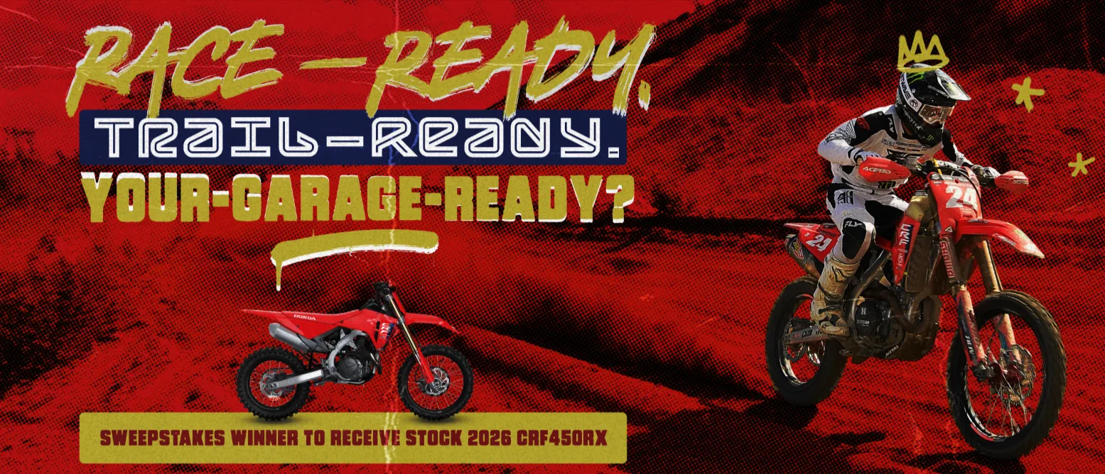 Honda Ride Red & Win Sweepstakes