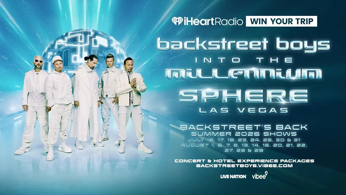 2-night Trip For 2 To Las Vegas, Nv From August 28-30; Accommodations At The Venetian Resort Las Vegas; 2 Tickets To See The Backstreet Boys At The Sphere; Priority Entry Into The Sphere; Early Access To The Backstreet Boys Terminal Fan Experience, I...