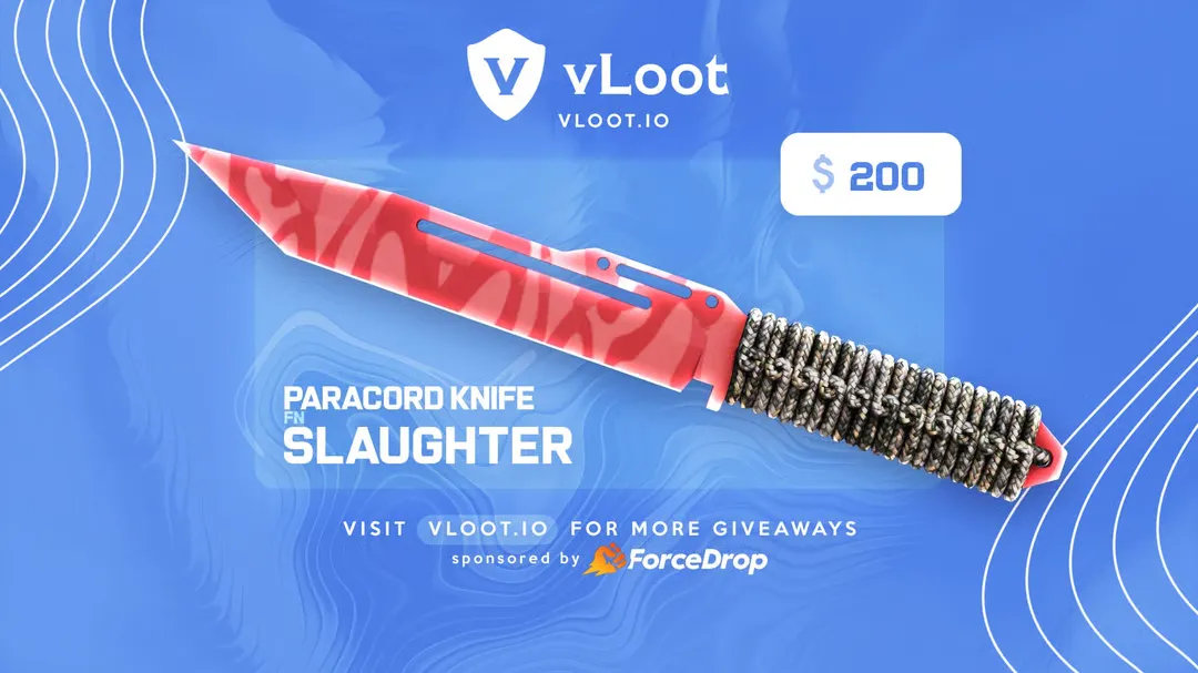 Paracord Knife Slaughter Giveaway