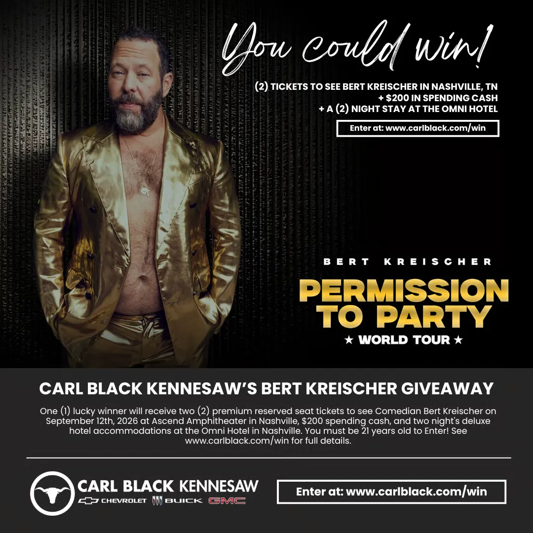 Carl Black Kennesaw Comedian Bert Kreischer Ticket Giveaway