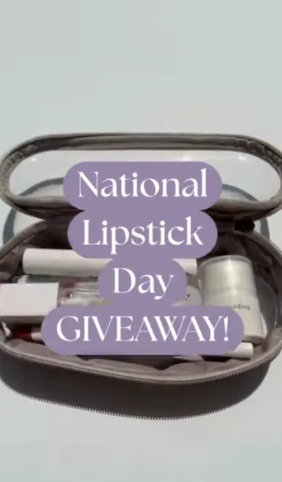Happy National Lipstick Day Giveaway