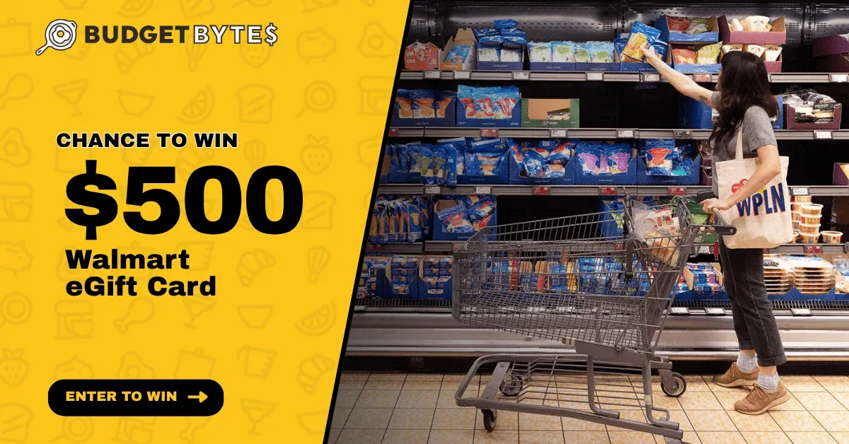 Win A Walmart Gift Card Giveaway