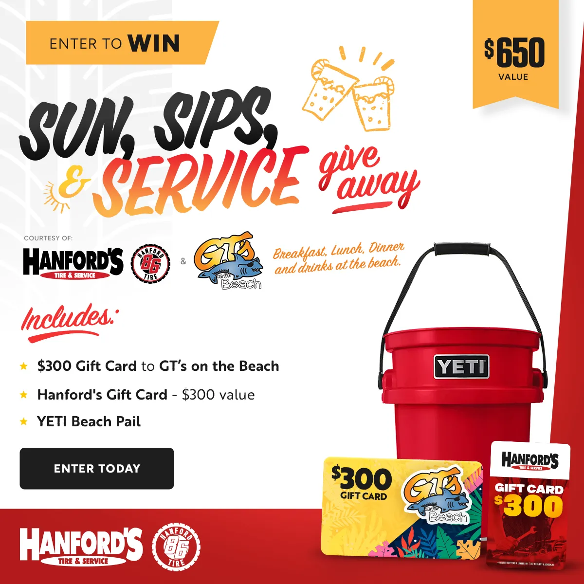 Hanford's Tire & Service Contest