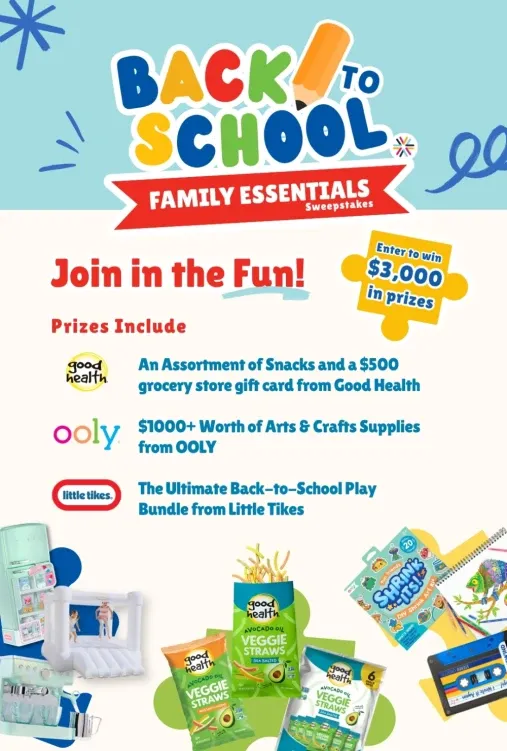 Back to School  Family Essentials Giveaway