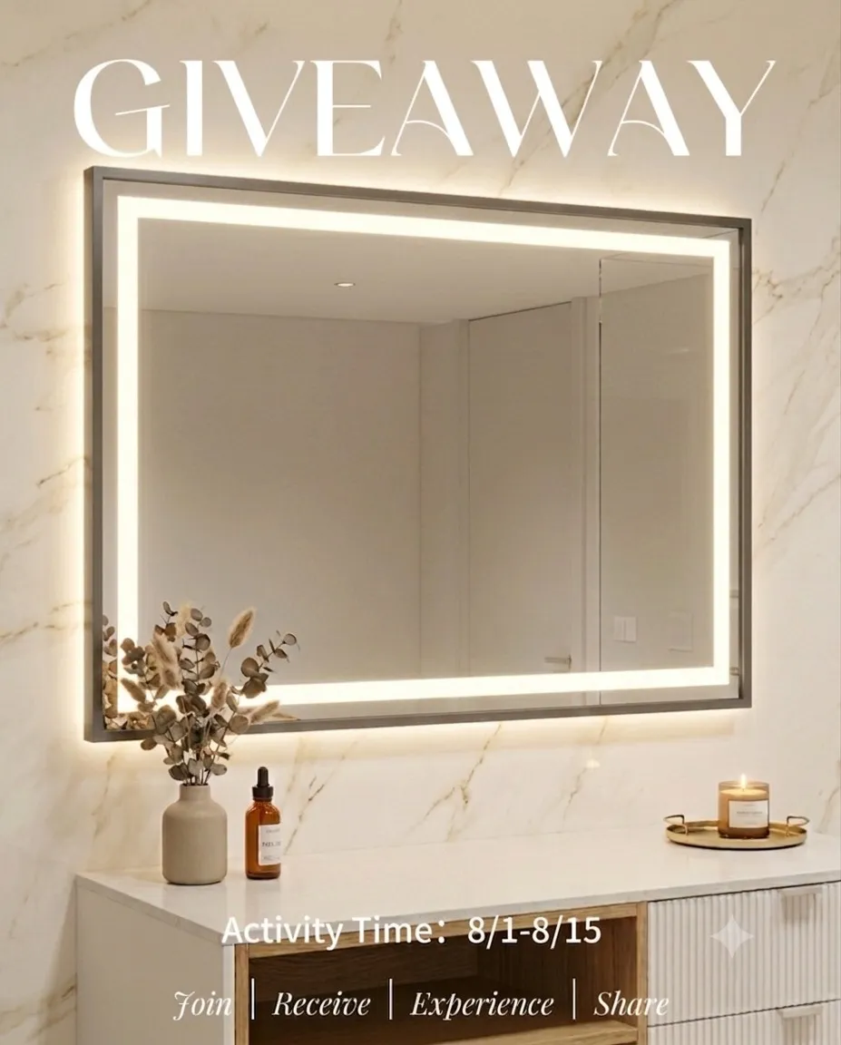 Led Bathroom Mirror Giveaway