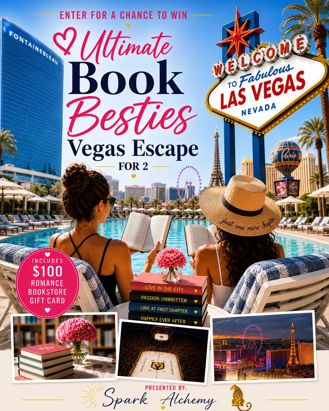 Ultimate Book Besties Vegas Escape Giveaway