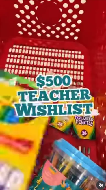 $500 Teacher Wishlist Wipeout Giveaway Giveaway