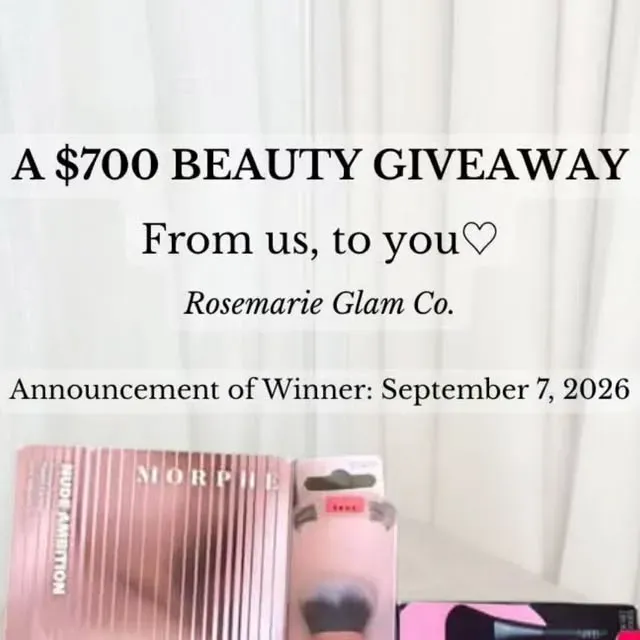 $700 Worth Of Curated Makeup & Beauty Favorites Giveaway