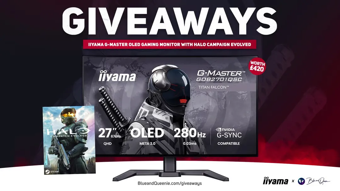 Iiyama Oled Gaming Monitor And Halo Campaign Evolved Giveaway