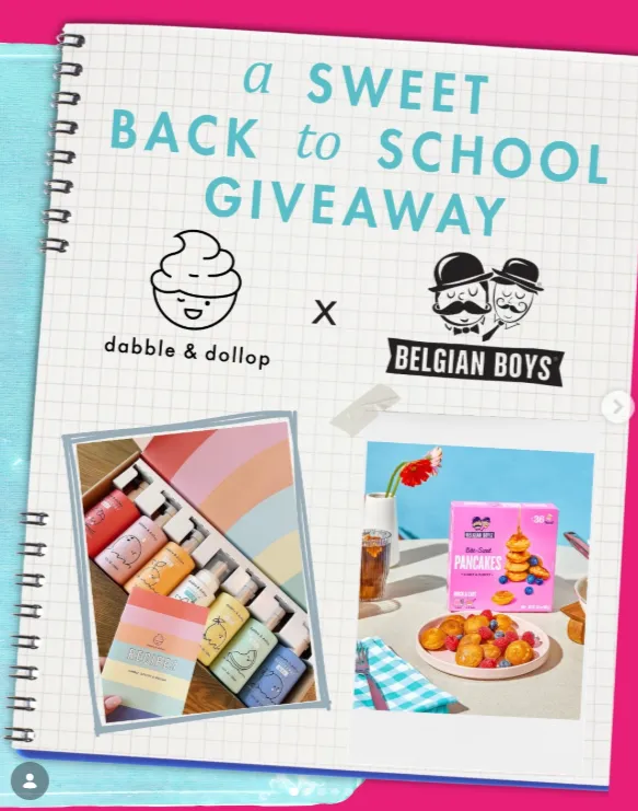 A Sweet Back to School Giveaway!
