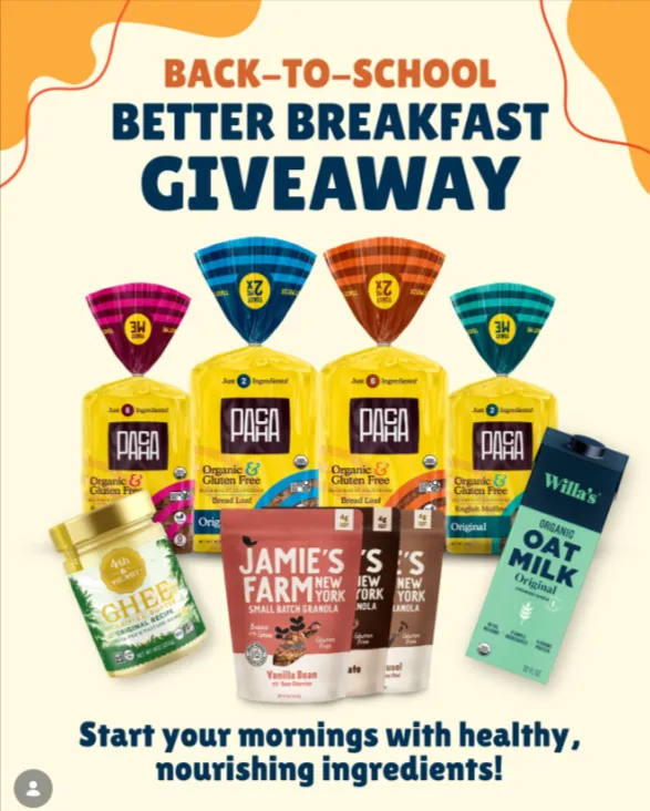 Back-to-school Breakfast Giveaway