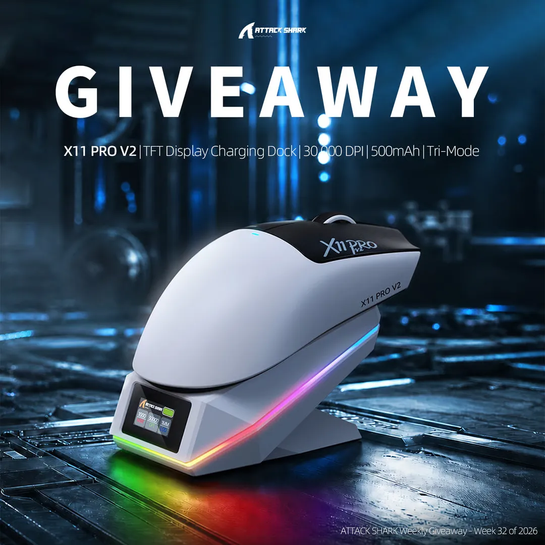 Attack Shark Weekly Giveaway