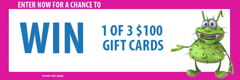 Win 1 Of 3 Gift Cards Valued At $100 Giveaway