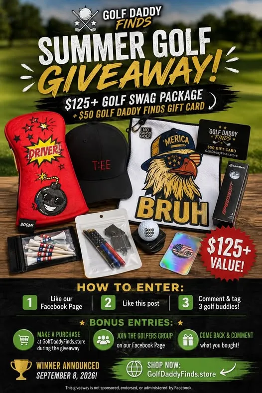 Golf Daddy Finds Giveaway